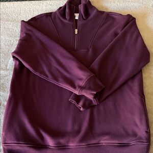Athleta Cozy Karma 1/2 zip sweatshirt